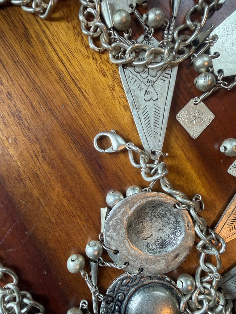 Vintage Silver bohemian coin belt- Women accessories - Picture 8 of 8